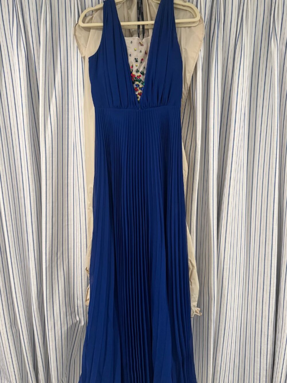 MSGM Milano Royal Blue Gown - Size 40 Like New